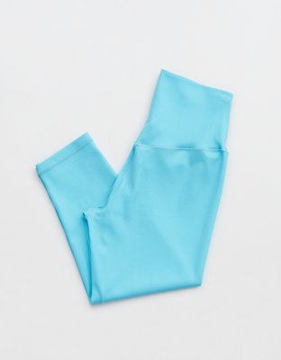 Женские брюки Aerie OFFLINE By Aerie Real Me Liquid Shine Cropped Legging — фото 5