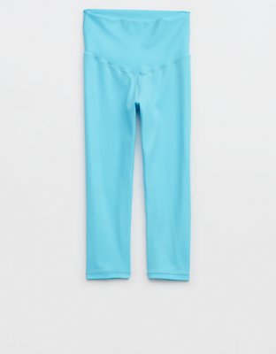 Женские брюки Aerie OFFLINE By Aerie Real Me Liquid Shine Cropped Legging — фото 4