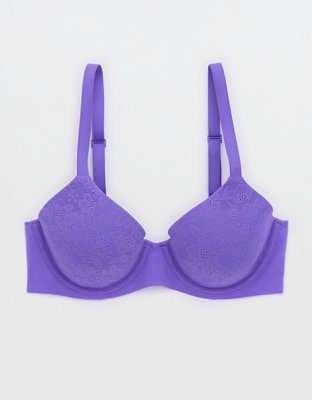 Women's Lightly Lined Balconette Bra - Auden™ Purple 42dd : Target