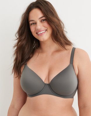 Aerie Underlined Padless Bra Gray Size 36 E / DD - $15 (57% Off Retail) -  From Savannah