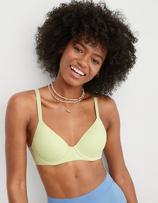 Aerie Real Sunnie Full Coverage Lightly Lined Strappy Bra, Bras, Clothing  & Accessories