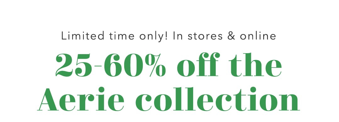Turn your images on. Shop Aerie