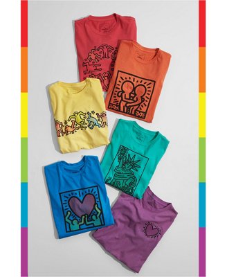 keith haring american eagle jeans