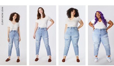 american eagle curvy jeans in store