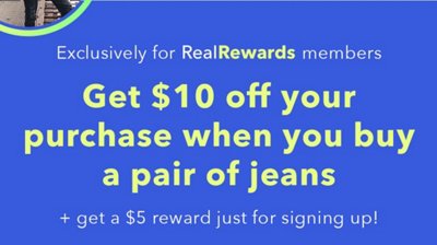 american eagle $10 off jeans