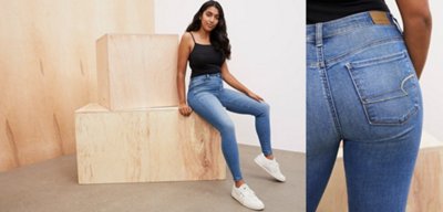 american eagle outfitters plus size jeans