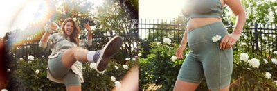 american eagle bike shorts