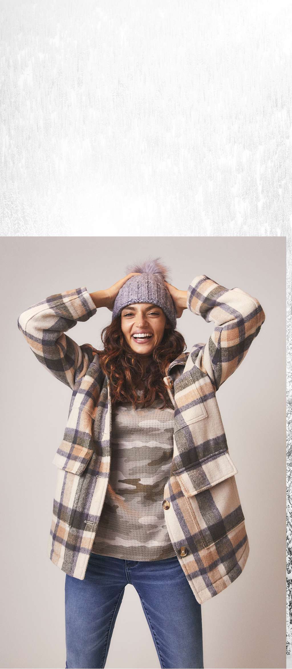 Tunique Femme American Eagle Outfitters - Taille XS, Viscose, Motif Plaid, Occasion Très Bon état