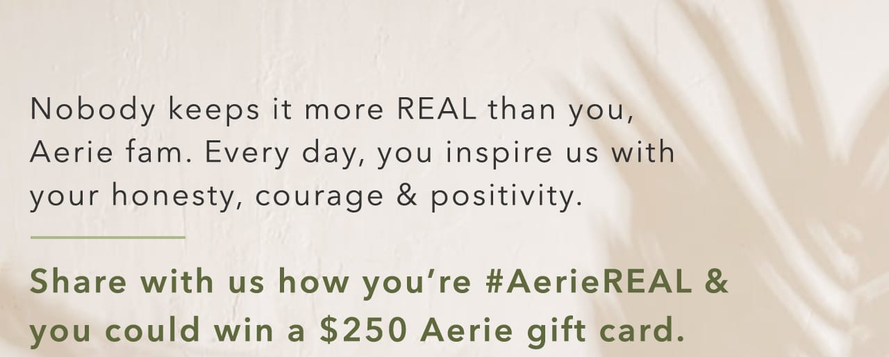 Turn your images on. Shop Aerie