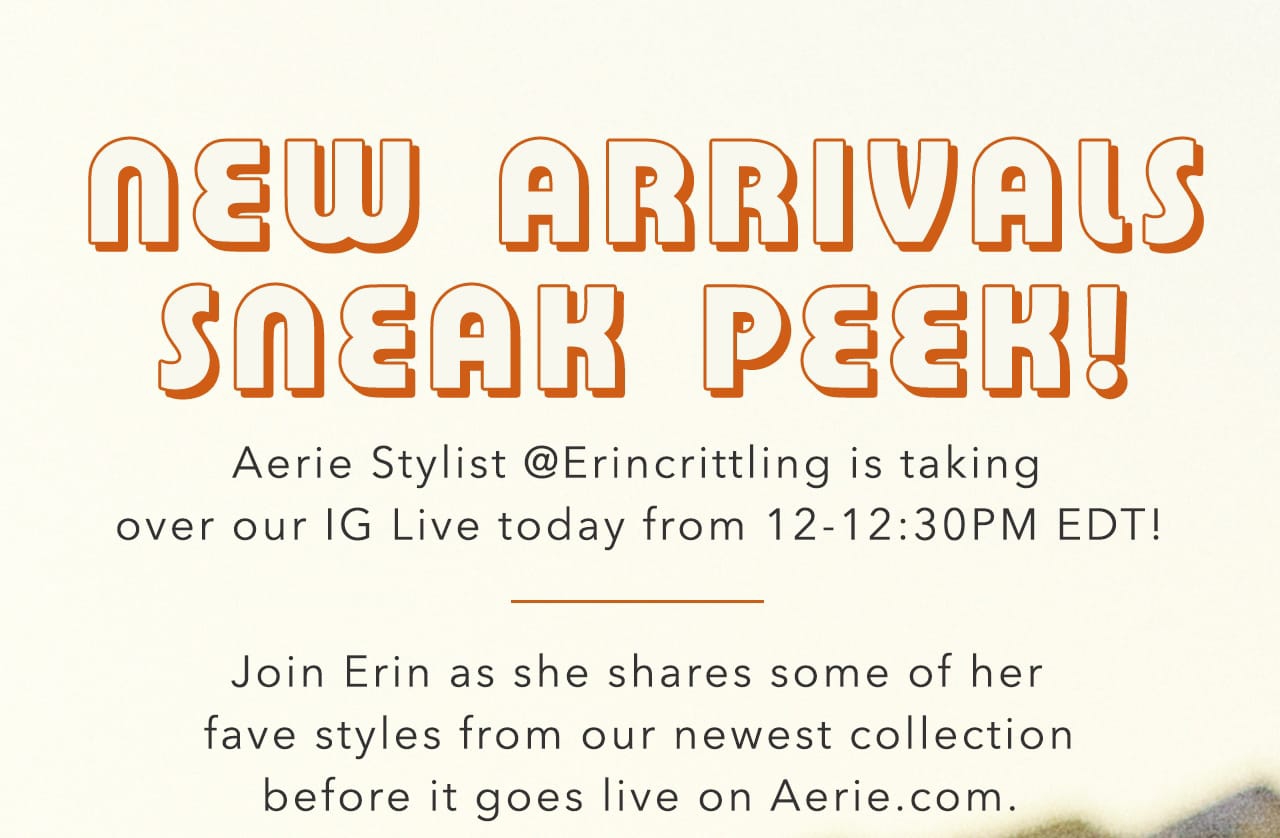 Turn your images on. Shop Aerie