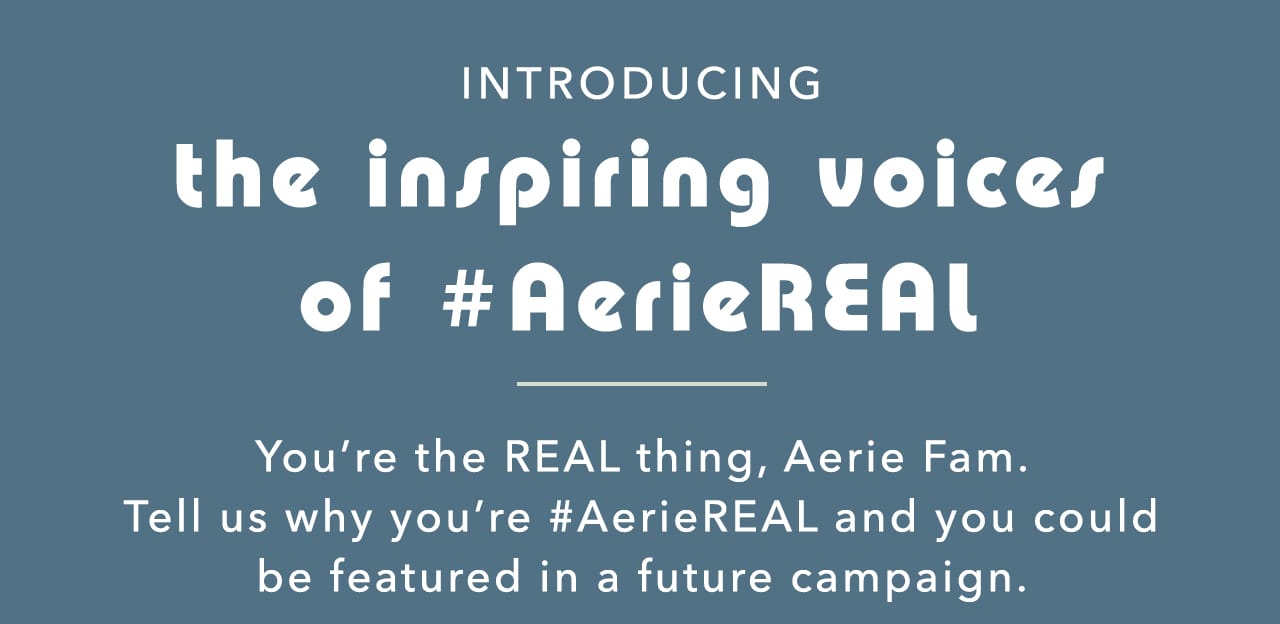 Turn your images on. Shop Aerie