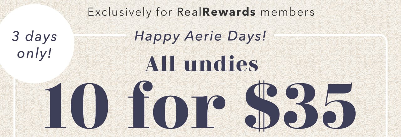 Turn your images on. Shop Aerie