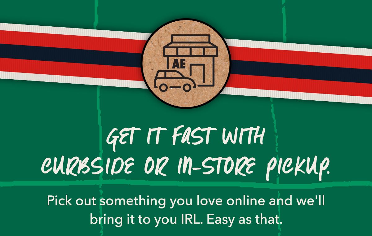 Get it fast with curbside or in-store pickup.  Pick out something you love online and we'll bring it to you IRL. Easy as that.