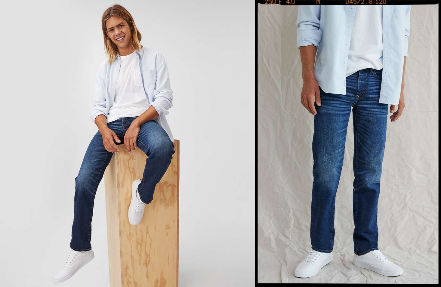 Men's Straight Leg Jeans