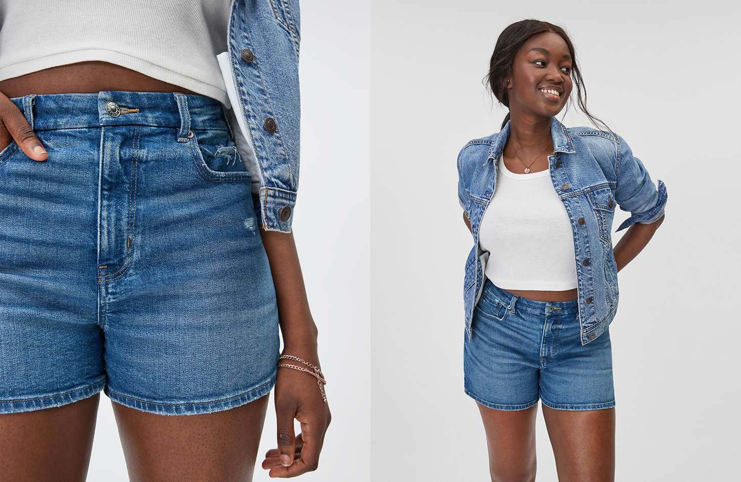 American Eagle Denim Mom Shorts Are On Point - The Mom Edit