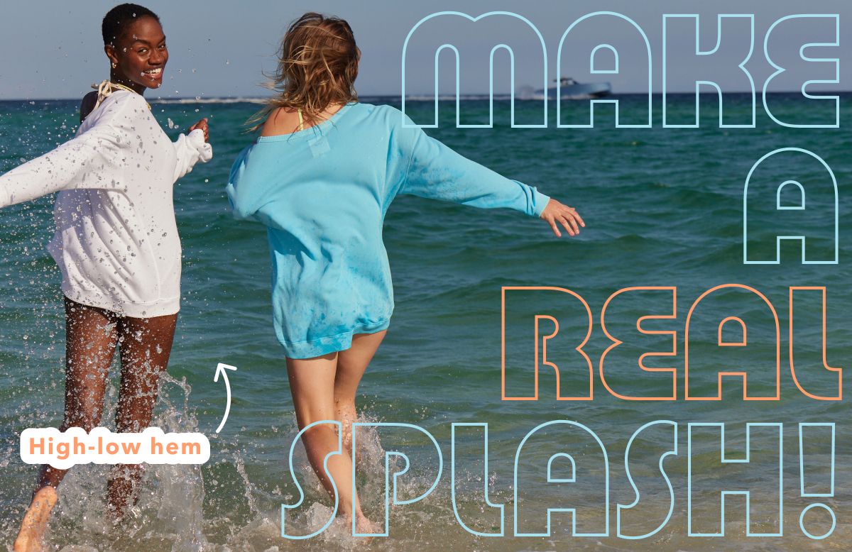 High-low hem | Make A Real Splash!