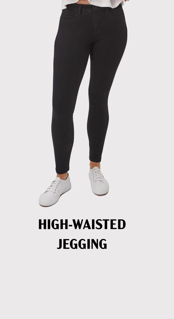 High-Waisted Jegging