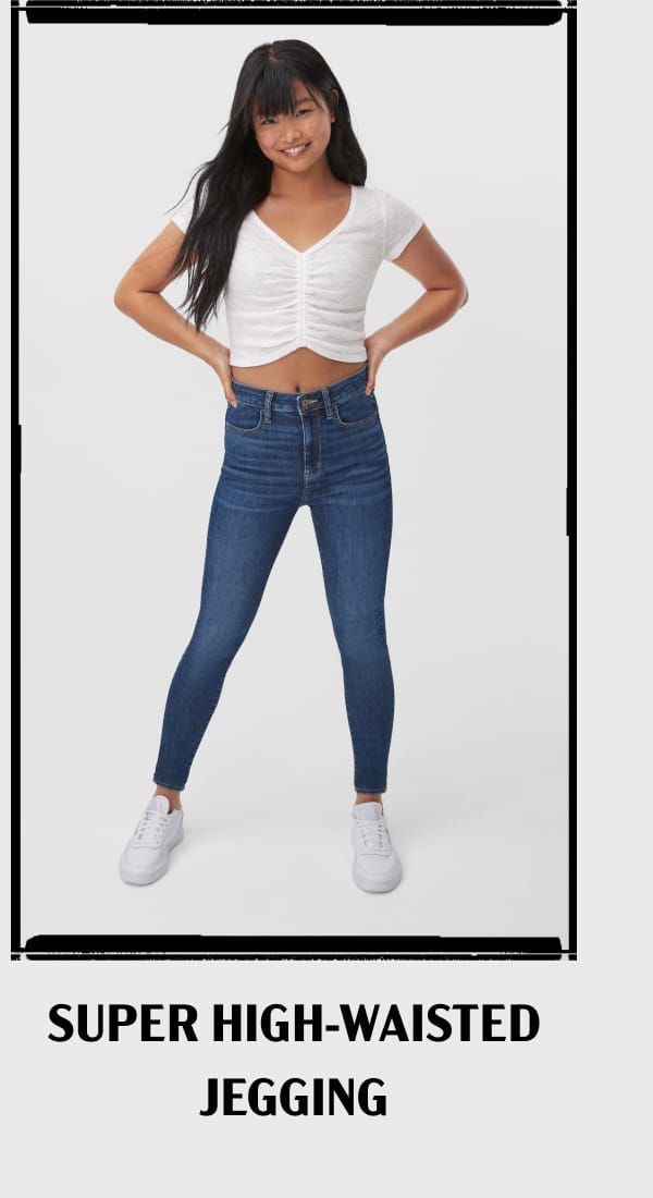 Super High-Waisted Jegging