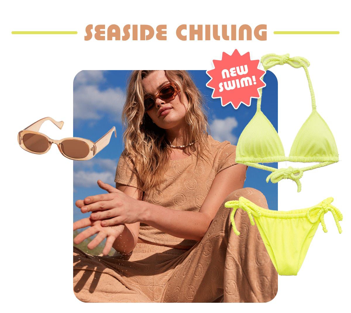 Seaside Chilling | New Swim!