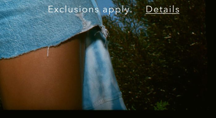 Exclusions apply. Details