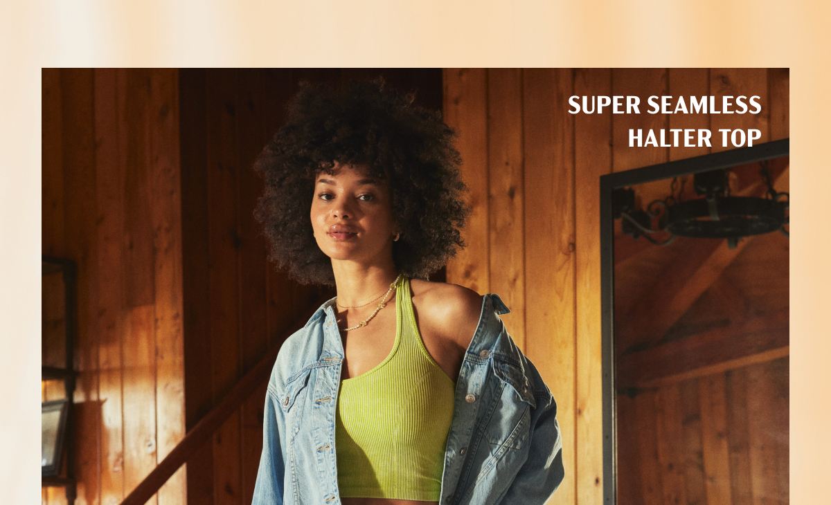 Super Seamless Halter Top