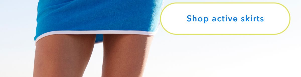 Shop active skirts