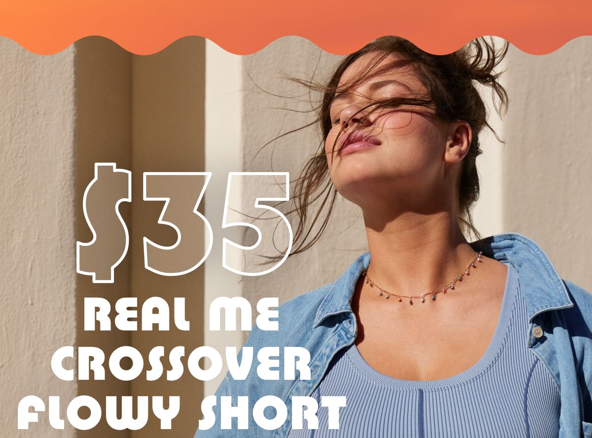 $35 Real Me Crossover Flowy Short