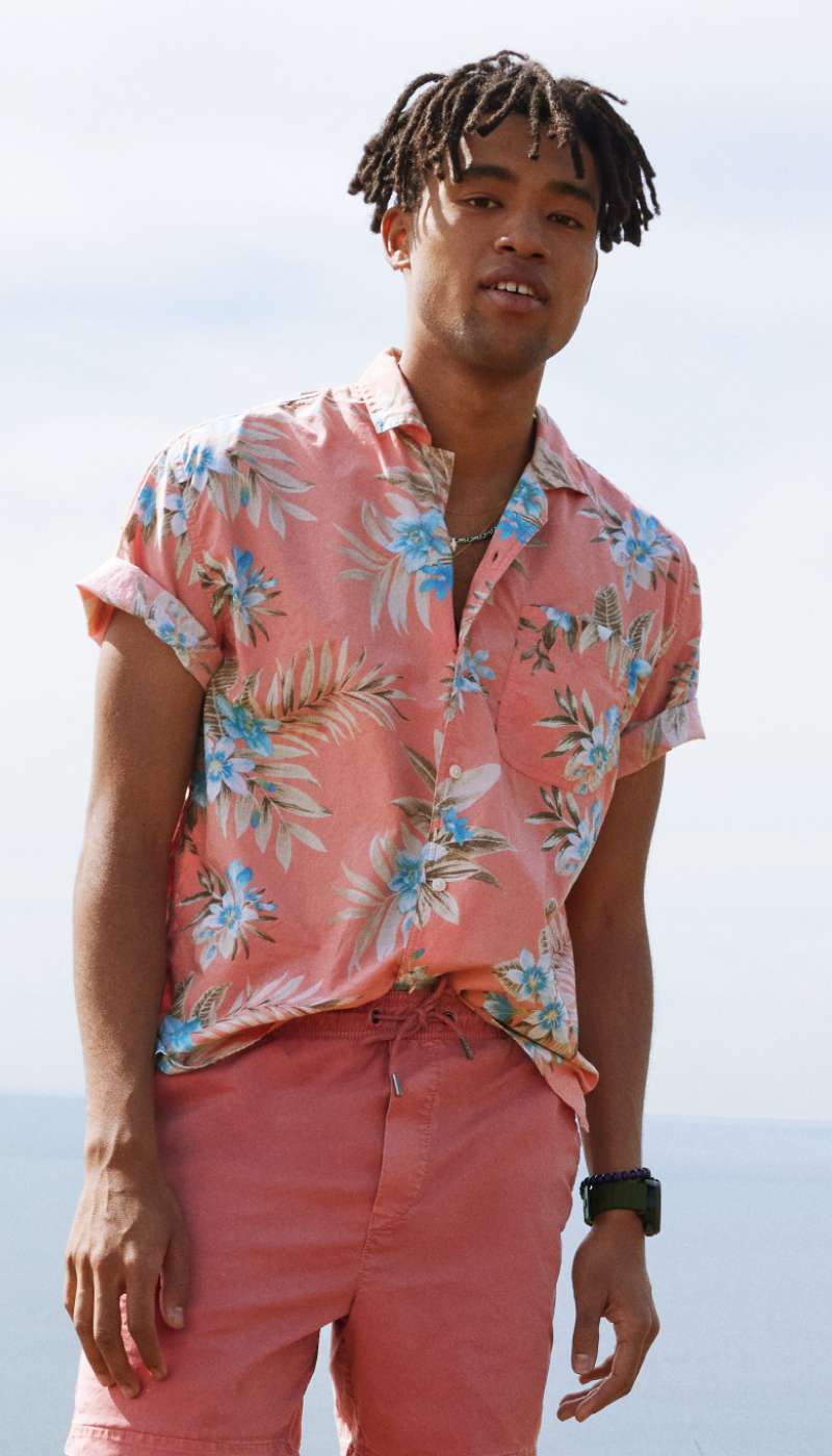 Camisas botones y camisas hawaianas para hombre | American Eagle