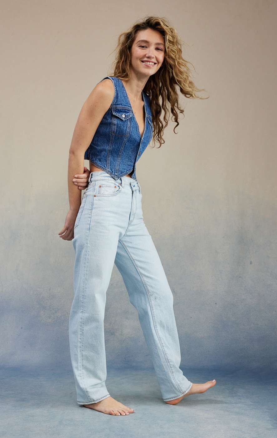 Women's Jeans: Baggy, Flare, Mom, Bootcut & More   American Eagle