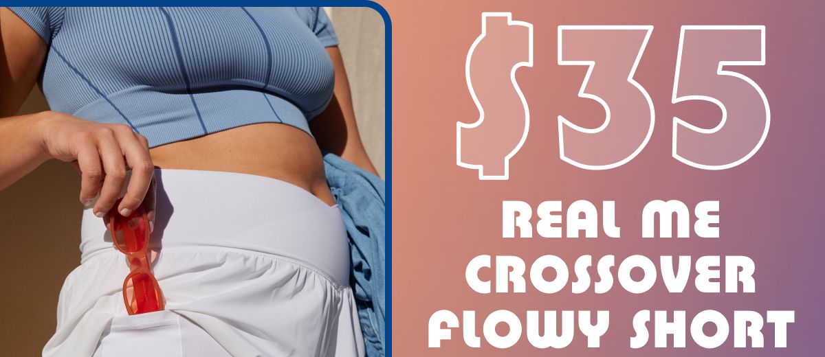 $35 Real Me Crossover Flowy Short