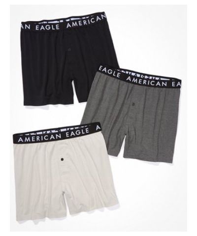 AEO Ultra Soft Boxer Short 3-Pack