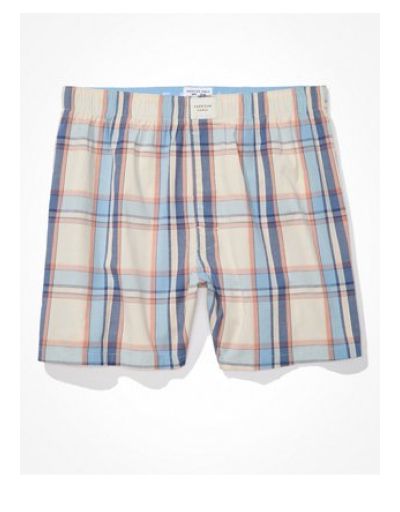 AEO Plaid Stretch Boxer Short