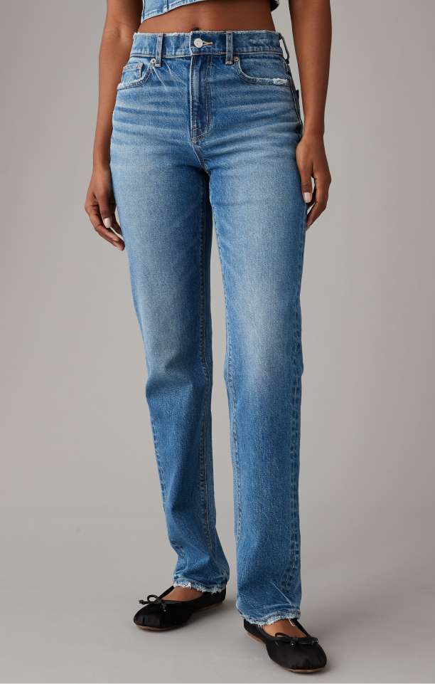 AE Next Level High-Waisted Jegging  American eagle outfitters women, Women  jeans, Womens bottoms