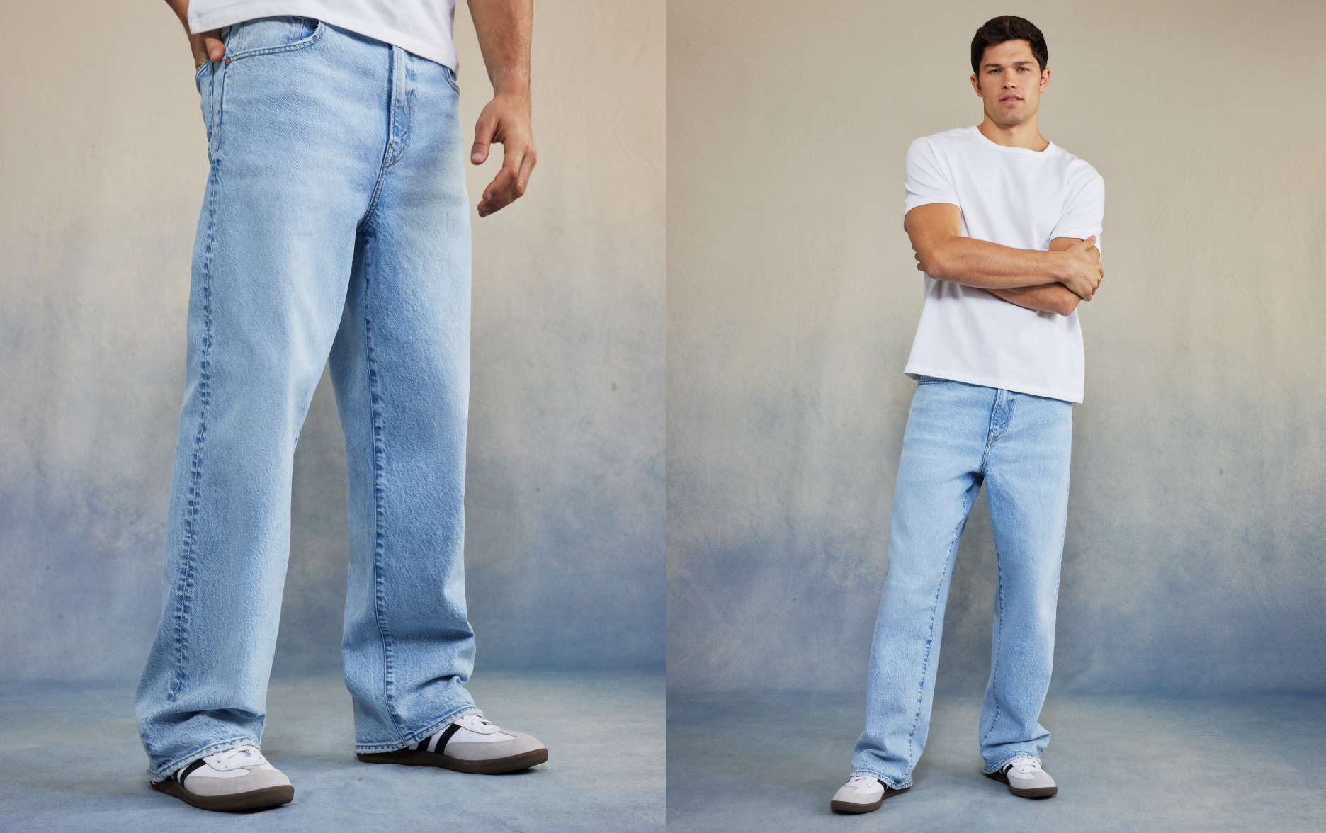 Pantalones baggy en talla 46 para hombre en rebajas