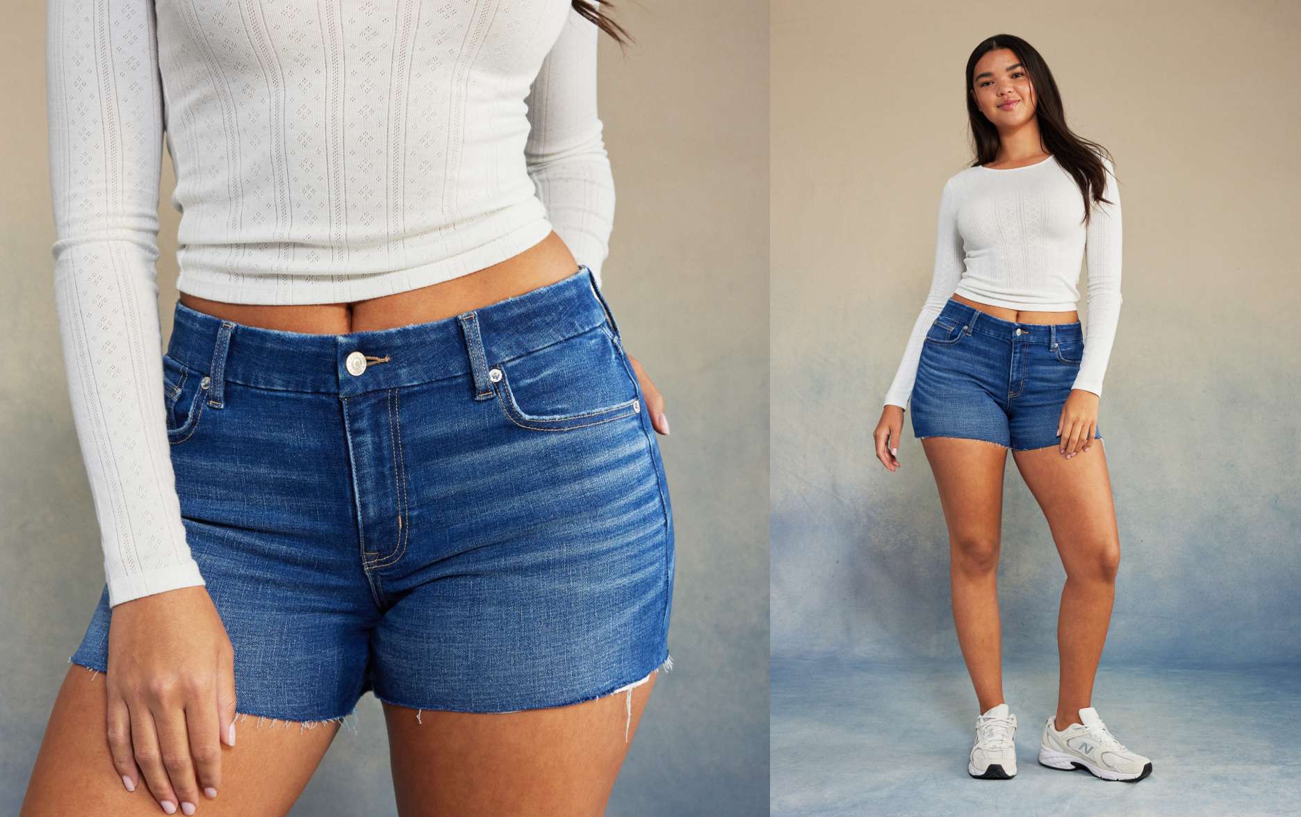 Short Vaquero Mujer Curvy 2019 – Angelys Store  High waisted shorts denim,  Denim shorts women, Ripped denim shorts