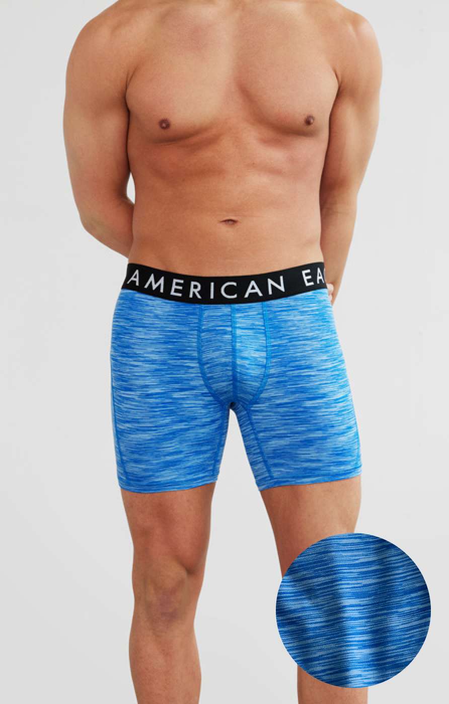 NEW 3 PK American Eagle Mens Boxer Brief Trunks Underwear 6 inseam S M L  XL - Helia Beer Co