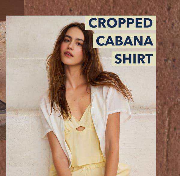 Cropped Cabana Shirt