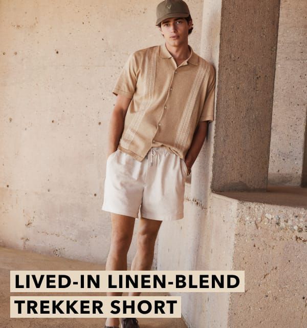 Lived-In Linen-Blend Trekker Short