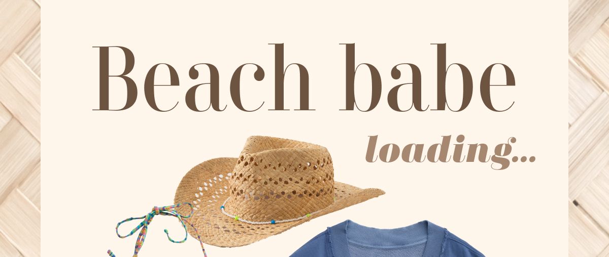 Beach babe loading...