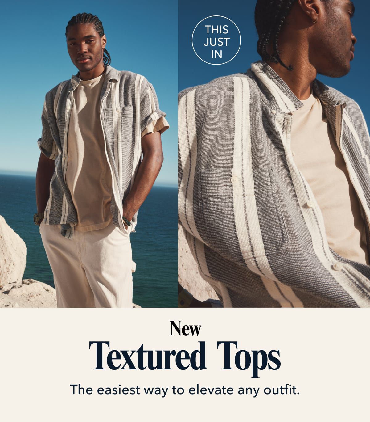 THIS JUST IN | New Textured Tops | The easiest way to elevate any outfit.
