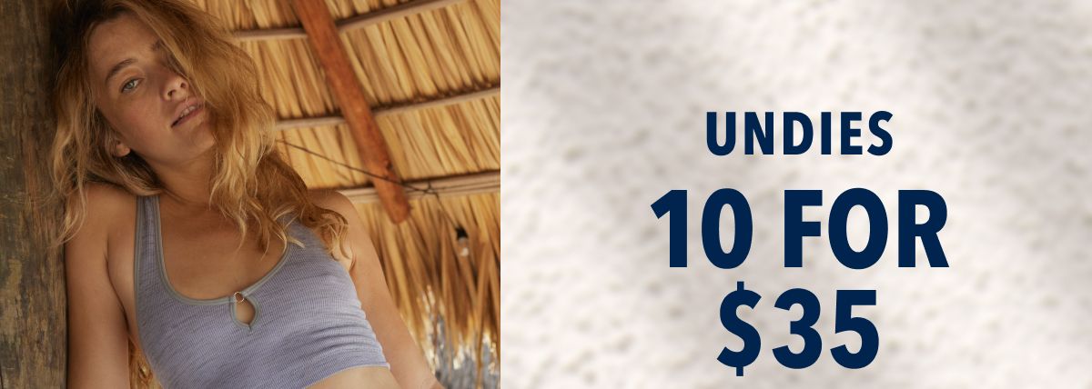 Undies 10 For $35