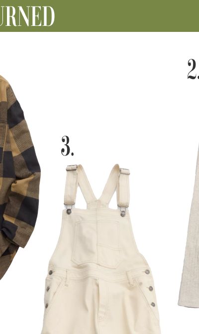 3. Boy-ish Overalls