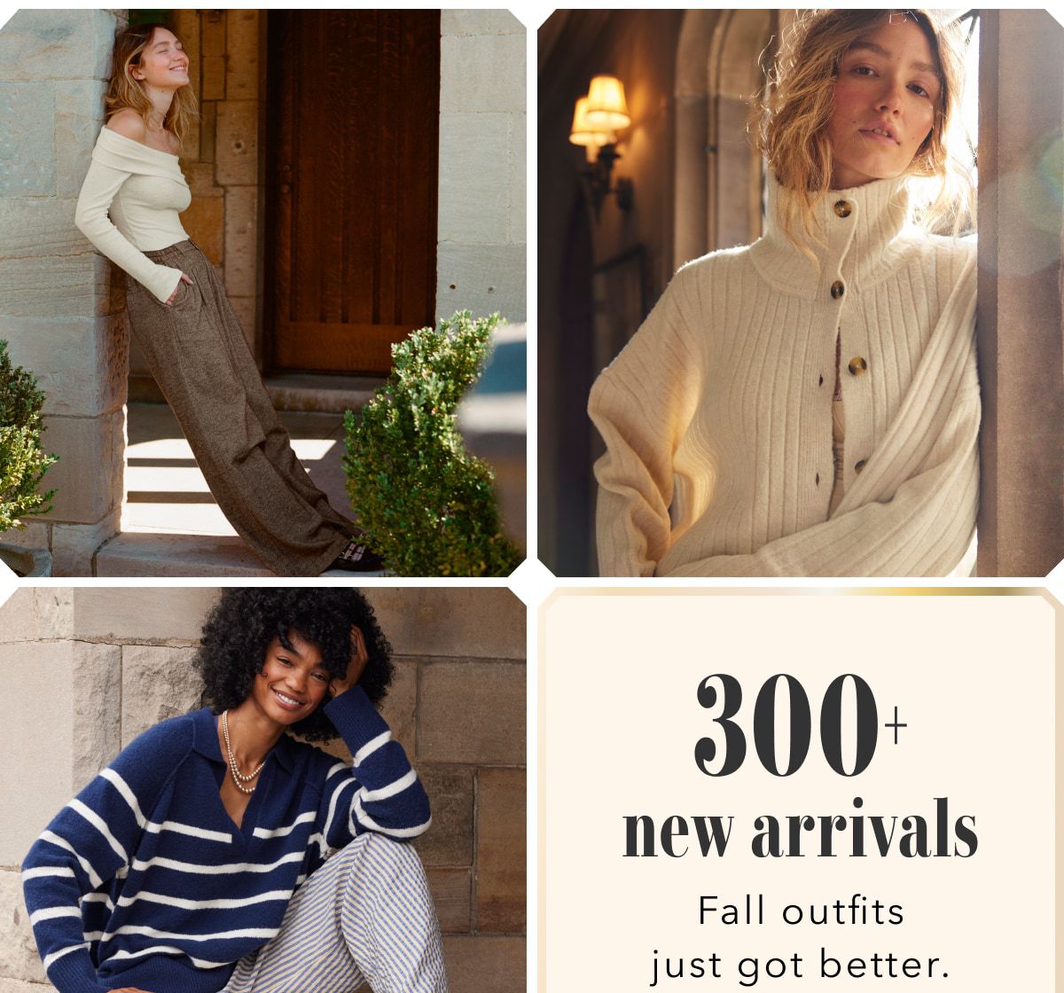 300+ new arrivals | Fall outfits just got better.