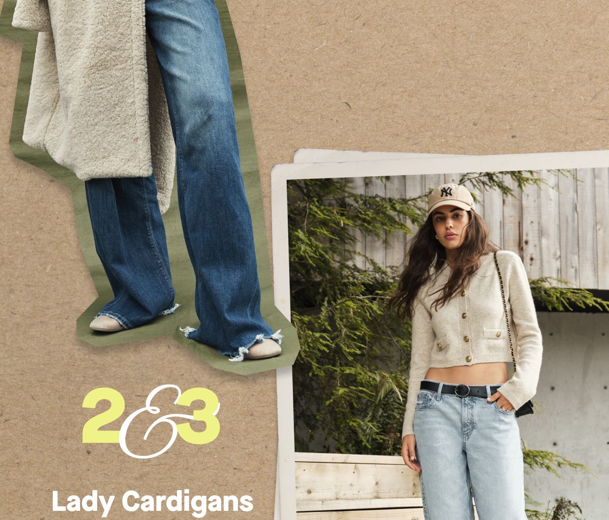 2 & 3 Lady Cardigans