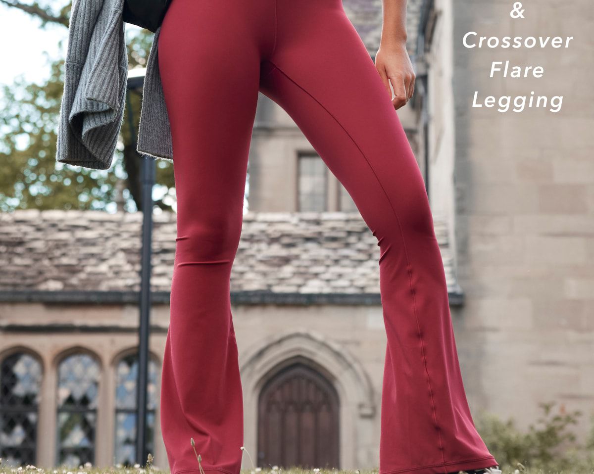 & Crossover Flare Legging