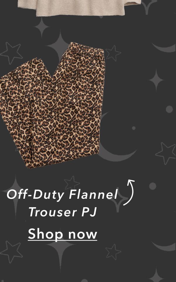 Off-Duty Flannel Trouser PJ | Shop now