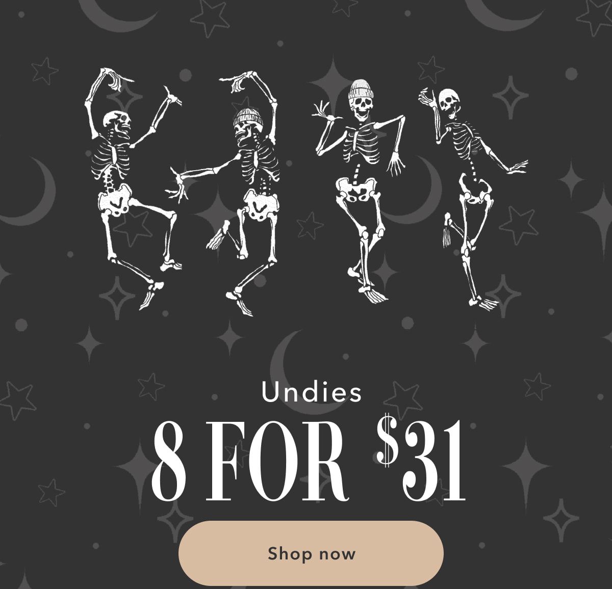 Undies 8 for $31 | Shop now