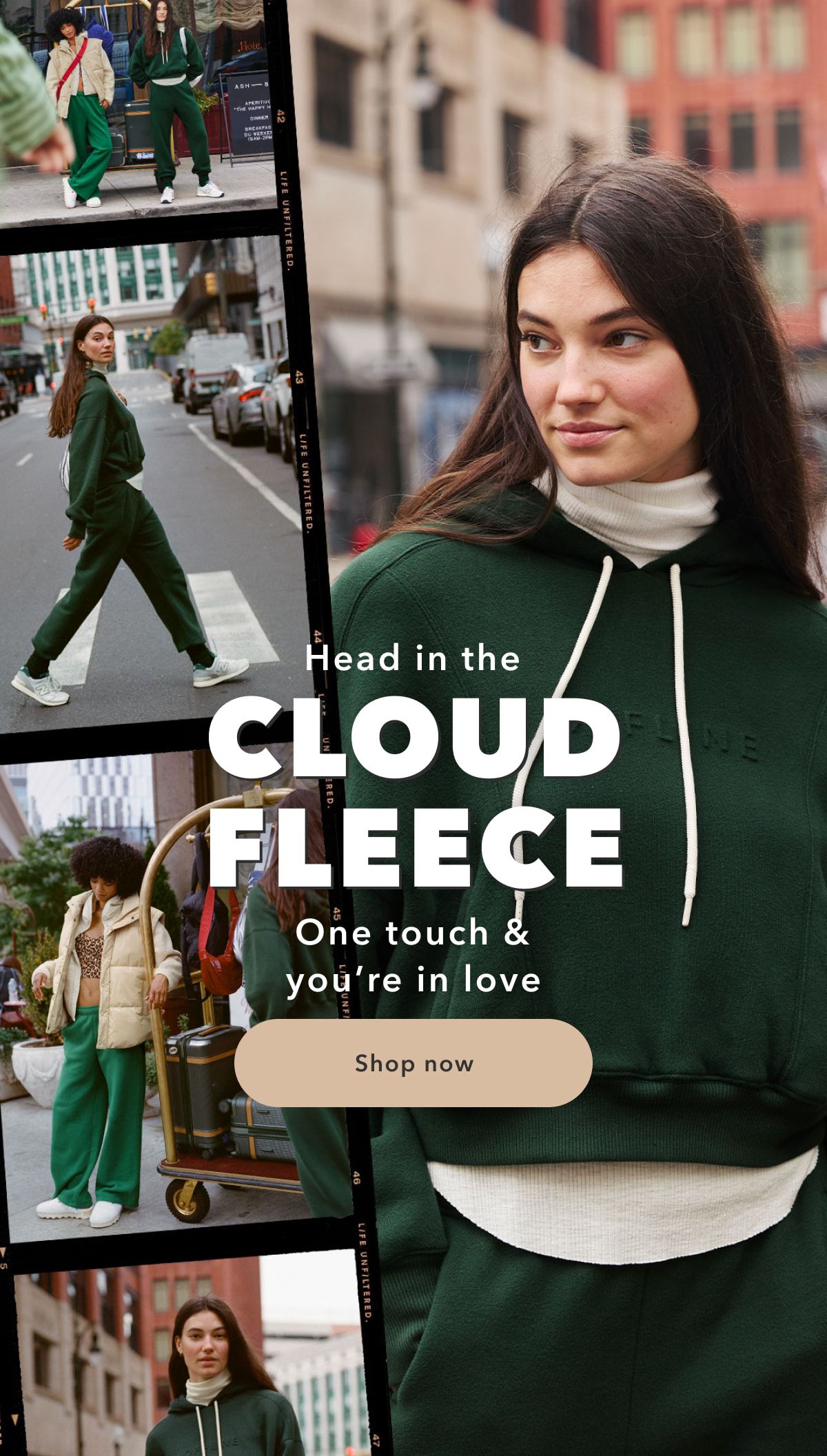 Head in the Cloud Fleece | One touch & you're in love | Shop now