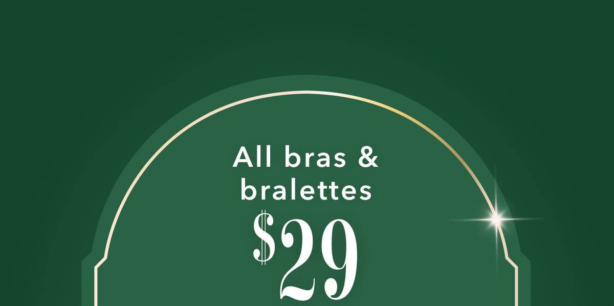 All bras & bralettes $29