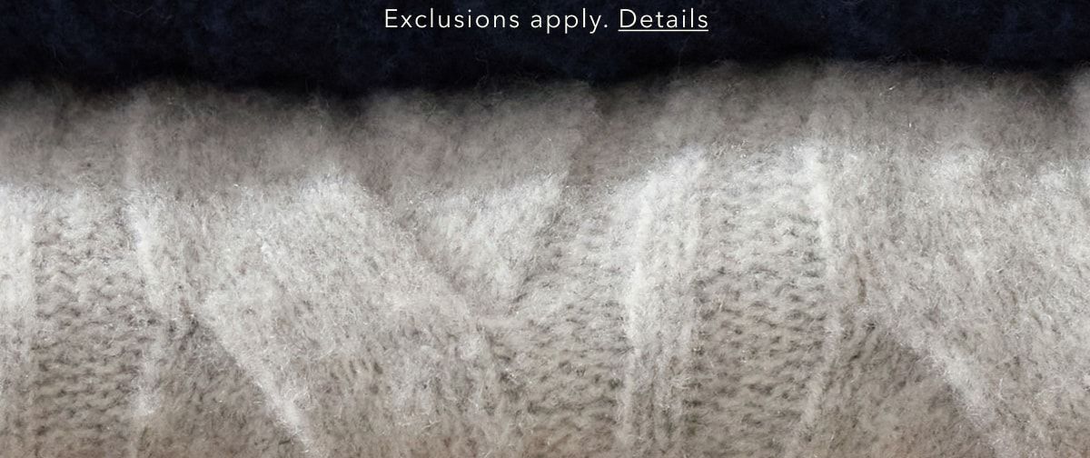 Exclusions apply. Details